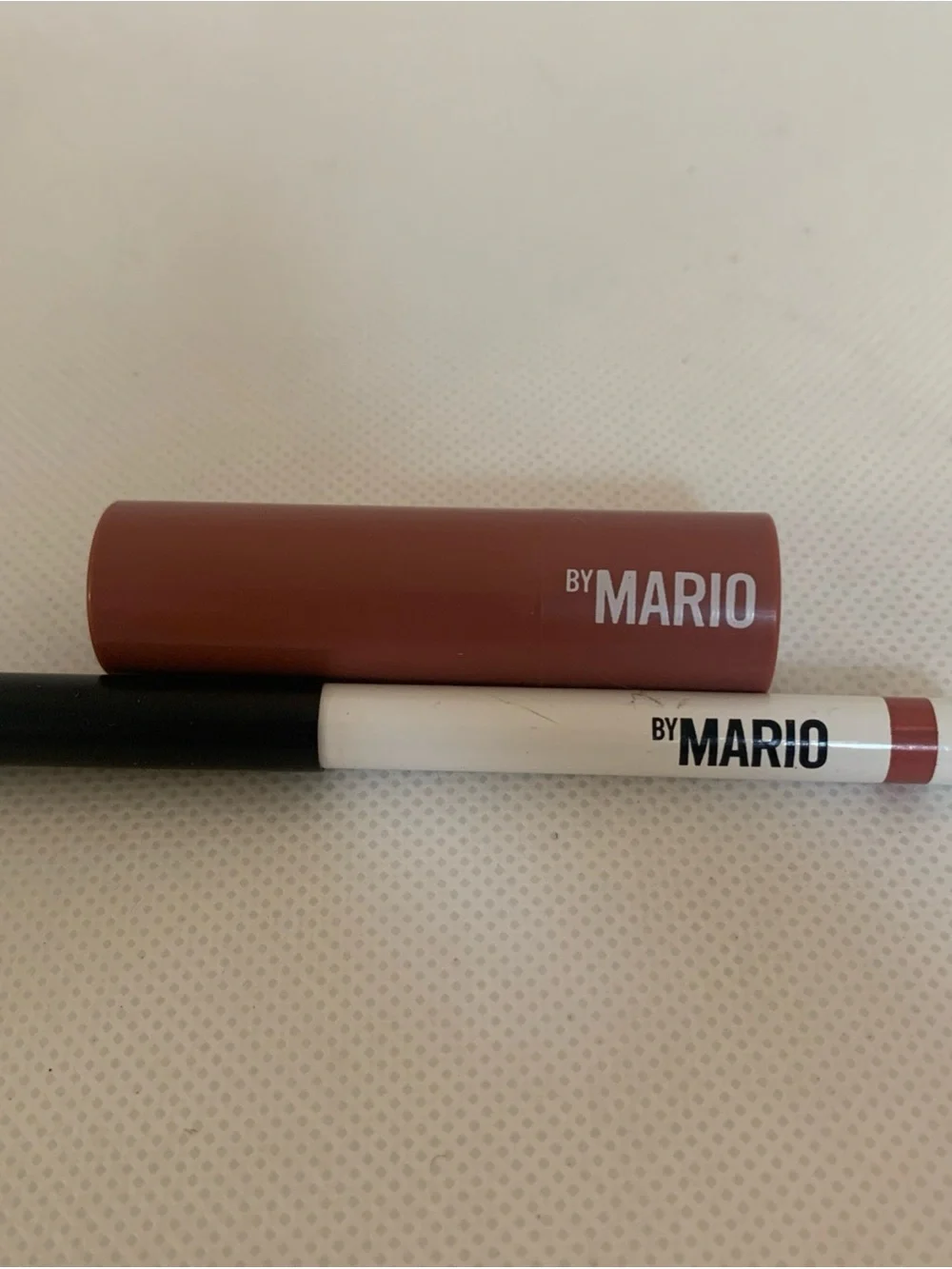 By Mario  Lipstick (Rosewood Glow) & Lip Liner (Rich Mauve) Set New Travel Size